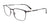 Takumi TK1238 Eyeglasses with Clip-on Sunglasses | Size 52 / Black & Gun