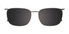 Takumi TK1238 Eyeglasses with Clip-on Sunglasses | Size 52 / Clip Only (Color №060)