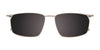 Takumi TK1239 Eyeglasses with Clip-on Sunglasses | Size 52 / Clip Only (Color №020)