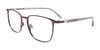 Takumi TK1241 Eyeglasses with Clip-on Sunglasses | Size 53 / Dark Brown