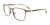 Takumi TK1241 Eyeglasses with Clip-on Sunglasses | Size 53 / Khaki
