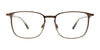 Takumi TK1241 Eyeglasses with Clip-on Sunglasses | Size 53 / Black