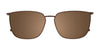 Takumi TK1241 Eyeglasses with Clip-on Sunglasses | Size 53 / Clip Only (Color №010)