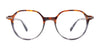 Takumi TK1242 Eyeglasses with Clip-on Sunglasses | Size 48 / Tortoise & Grey/Tortoise