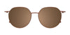 Takumi TK1242 Eyeglasses with Clip-on Sunglasses | Size 48 / Blue & Tortoise/Tortoise