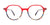 Takumi TK1242 Eyeglasses with Clip-on Sunglasses | Size 48 / Red & Mult Tort/Mult Tort