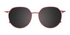 Takumi TK1242 Eyeglasses with Clip-on Sunglasses | Size 48 / Blue & Tortoise/Tortoise