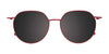 Takumi TK1242 Eyeglasses with Clip-on Sunglasses | Size 48 / Blue & Tortoise/Tortoise