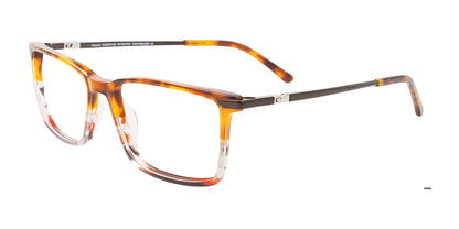 Takumi TK1245 Eyeglasses with Clip-on Sunglasses Tortoise Gradient