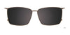 Takumi TK1245 Eyeglasses with Clip-on Sunglasses | Size 50 / Clip Only (Color №010)