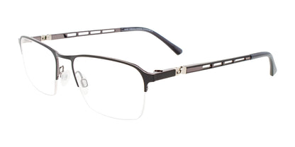 Takumi TK1246 Eyeglasses with Clip-on Sunglasses Black