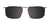 Takumi TK1246 Eyeglasses with Clip-on Sunglasses | Size 50 / Clip Only (Color №050)