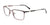 Takumi TK1247 Eyeglasses with Clip-on Sunglasses | Size 49 / Burgundy & Black