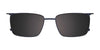 Takumi TK1247 Eyeglasses with Clip-on Sunglasses | Size 49 / Clip Only (Color №050)