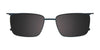 Takumi TK1247 Eyeglasses with Clip-on Sunglasses | Size 49 / Clip Only (Color №060)