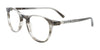 Takumi TK1248 Eyeglasses with Clip-on Sunglasses | Size 47 / Transparent Marbled Grey