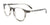 Takumi TK1248 Eyeglasses with Clip-on Sunglasses | Size 47 / Transparent Marbled Grey