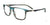 Takumi TK1249 Eyeglasses with Clip-on Sunglasses | Size 52 / Matt Grey & Blue