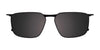 Takumi TK1249 Eyeglasses with Clip-on Sunglasses | Size 52 / Matt Blue & Grey