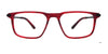 Takumi TK1249 Eyeglasses with Clip-on Sunglasses | Size 52 / Matt Blue & Grey