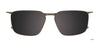 Takumi TK1249 Eyeglasses with Clip-on Sunglasses | Size 52 / Matt Blue & Grey