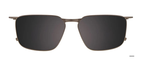Takumi TK1249 Eyeglasses with Clip-on Sunglasses / Size 52 / Matt Blue & Grey