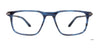 Takumi TK1249 Eyeglasses with Clip-on Sunglasses | Size 52 / Matt Blue & Grey