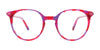 Takumi TK1251 Eyeglasses | Size 42 / Blue & Green & Yellow Mix