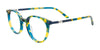 Takumi TK1251 Eyeglasses | Size 42 / Blue & Green & Yellow Mix