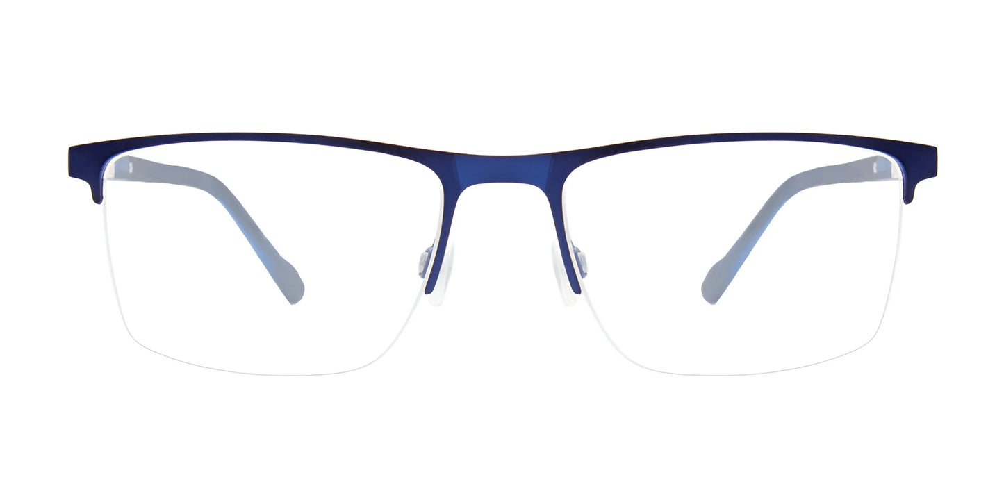 Takumi TK1252 Eyeglasses with Clip-on Sunglasses | Size 56