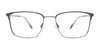 Takumi TK1253 Eyeglasses | Size 50 / Satin Dark Green