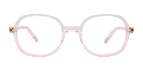 Takumi TK1255 Eyeglasses / Size 47 / Crystal & Crystal Pink
