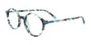 Takumi TK1256 Eyeglasses | Size 45 / Turquoise Mix Pattern & Light Blue