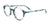 Takumi TK1256 Eyeglasses | Size 45 / Turquoise Mix Pattern & Light Blue
