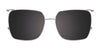 Takumi TK1257 Eyeglasses with Clip-on Sunglasses | Size 51 / Brn Tort & Beige & Blue Transp