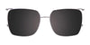 Takumi TK1257 Eyeglasses with Clip-on Sunglasses | Size 51 / Brn Tort & Beige & Blue Transp