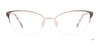Takumi TK1258 Eyeglasses with Clip-on Sunglasses | Size 53 / Pink Gold