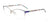 Takumi TK1258 Eyeglasses with Clip-on Sunglasses | Size 53 / Silver & Blue