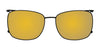 Takumi TK1260 Eyeglasses with Clip-on Sunglasses | Size 52 / Black