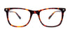 Takumi TK1260 Eyeglasses with Clip-on Sunglasses | Size 52 / Black