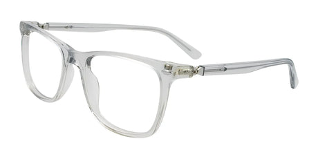 Takumi TK1260 Eyeglasses with Clip-on Sunglasses Crystal