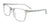 Takumi TK1260 Eyeglasses with Clip-on Sunglasses | Size 52 / Crystal