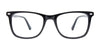Takumi TK1260 Eyeglasses with Clip-on Sunglasses | Size 52 / Black