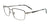 Takumi TK1262 Eyeglasses with Clip-on Sunglasses | Size 56 / Steel & Black