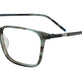 Transparent Grey & Dark Blue