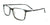 Takumi TK1263 Eyeglasses with Clip-on Sunglasses | Size 54 / Transparent Grey & Dark Blue