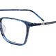 Transparent Blue & Dark Grey