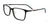 Takumi TK1263 Eyeglasses with Clip-on Sunglasses | Size 54 / Black & Red