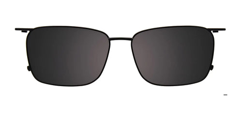 Takumi TK1263 Eyeglasses with Clip-on Sunglasses / Size 54 / Transparent Grey & Dark Blue