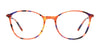 Takumi TK1267 Eyeglasses with Clip-on Sunglasses | Size 52 / Purple Mix Design